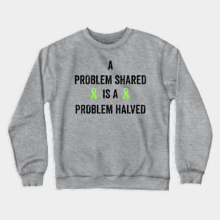 A Problem Shared Ribbon Crewneck Sweatshirt